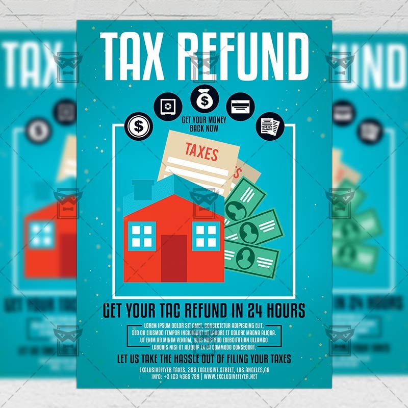 tax_refund_season-premium-flyer-template-1.jpg Download Tax Refund Season PSD Flyer Template Now