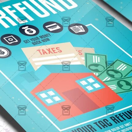 Download Tax Refund Season PSD Flyer Template Now