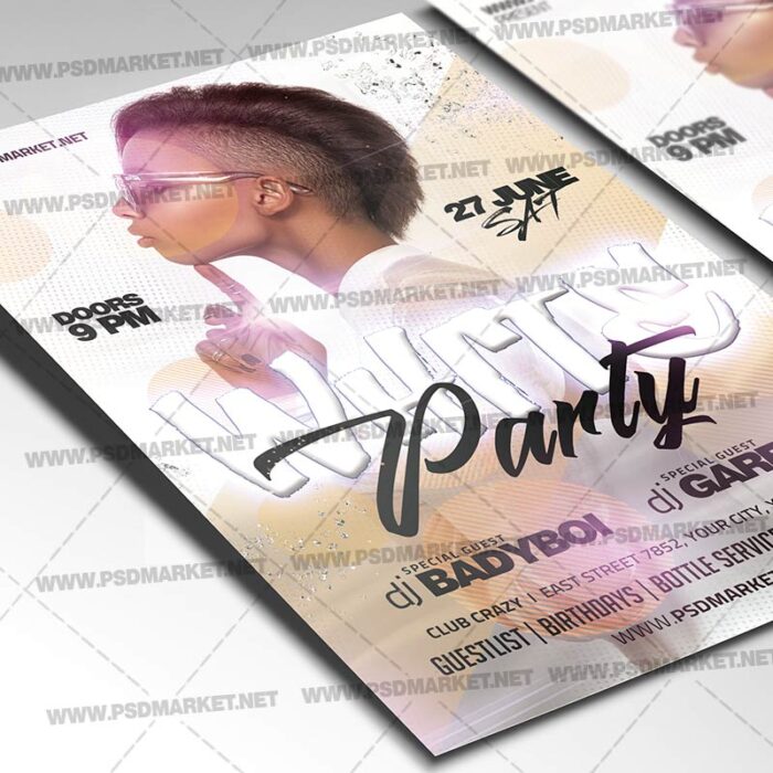 Download Trap Vs Twerk Flyer - Psd Template 