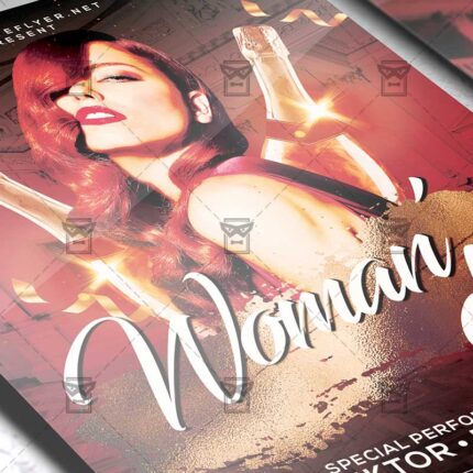 Woman's Day Bash Template - Flyer PSD + Instagram Ready Size