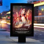 Woman's Day Bash Template - Flyer PSD + Instagram Ready Size