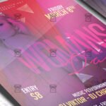 Download Woman's Day Party Night PSD Flyer Template Now