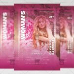 Download Woman's March 2019 PSD Flyer Template Now