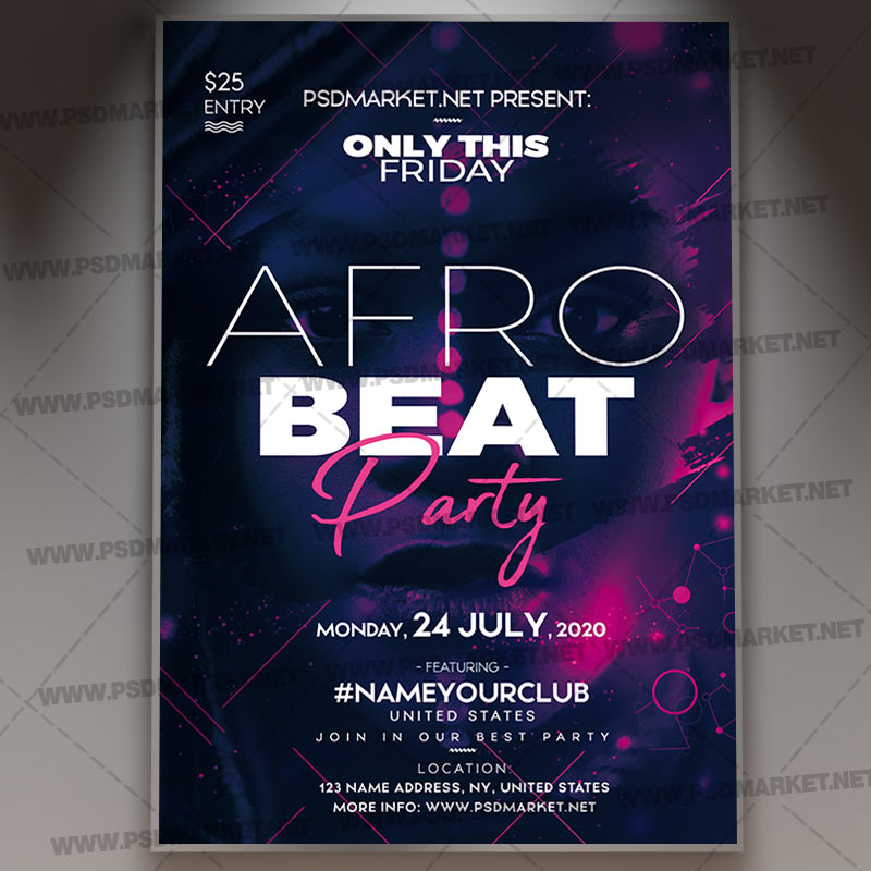afro_beat_flyer_psd_psdmarket_1.jpg Download Afro Beat Flyer - PSD Template