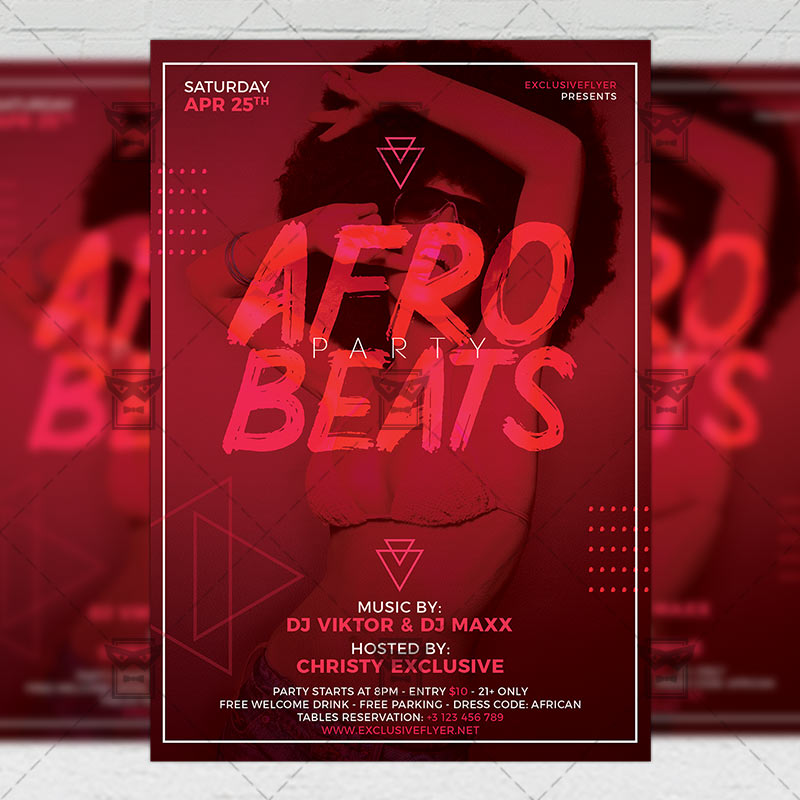 afro_beats_party-premium-flyer-template-1.jpg Download Afro Beats Party PSD Flyer Template Now