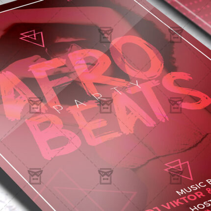 Download Afro Beats Party PSD Flyer Template Now