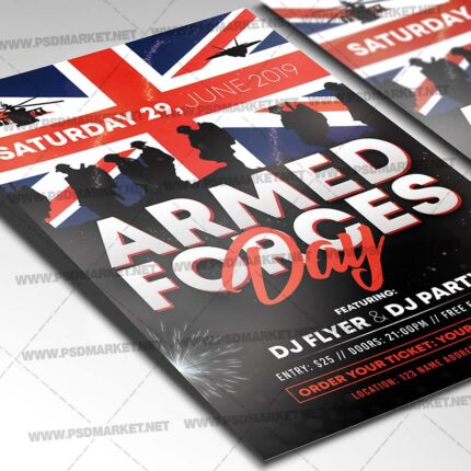 Download Armed Forces Day Flyer - PSD Template-2