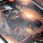 Download Black Bash Party PSD Flyer Template Now