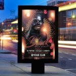 Download Black Bash Party PSD Flyer Template Now