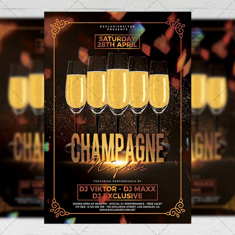 champagne_nights-premium-flyer-template-1.jpg Download Champagne Nights PSD Flyer Template Now