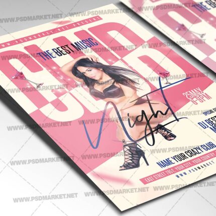 Download Club Night Party Flyer - PSD Template-2