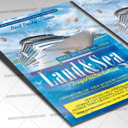 Download Cruise Ship Flyer - PSD Template-2