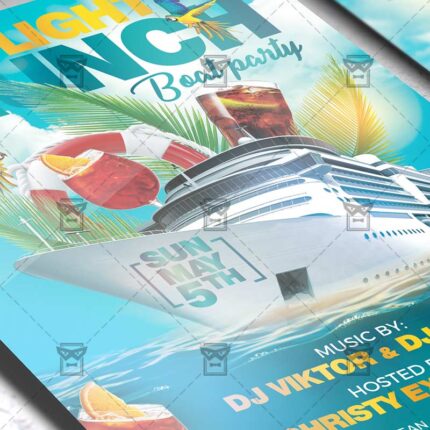 Download Daylight Brunch PSD Flyer Template Now