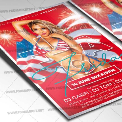 Download Flag Day Flyer - PSD Template-2