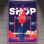 Download Ice Cream Shop Flyer - PSD Template