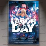 Download Labor Day Bash Flyer - PSD Template