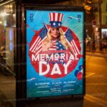 Download Memorial Party Flyer - PSD Template-3