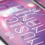 Download Music Mania PSD Flyer Template Now