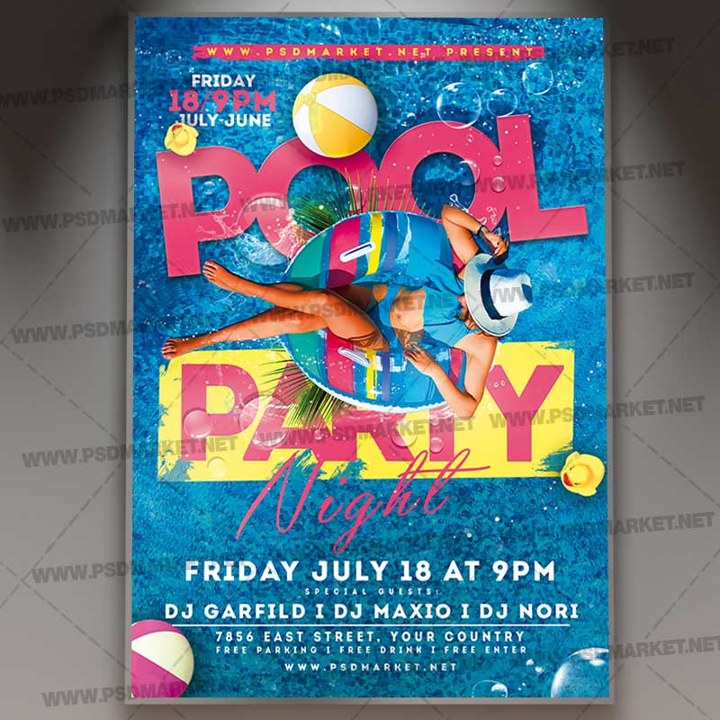 pool_party_event_flyer_psd_psdmarket_1.jpg Download Pool Party Event Flyer - PSD Template