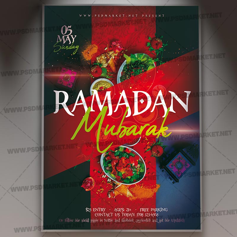 ramadan_mubarak_kareem_flyer_psd_psdmarket_1.jpg Download Ramadan Mubarak Kareem Flyer - PSD Template