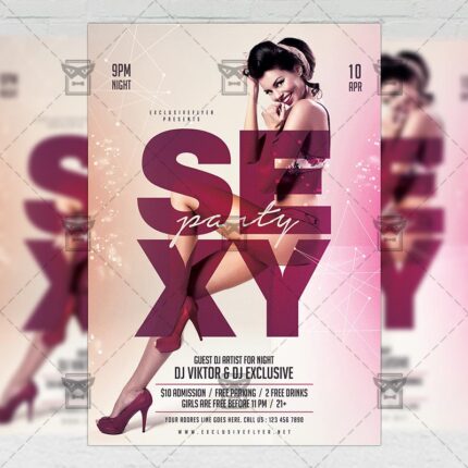 Sexy Party - Flyer PSD Template