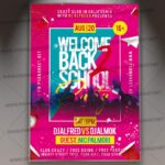 Download Back 2 School Event Flyer - PSD Template