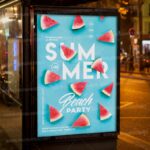 Download Beach Fresh Party Flyer - PSD Template-3