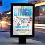 Download Bingo Game Night PSD Flyer Template Now