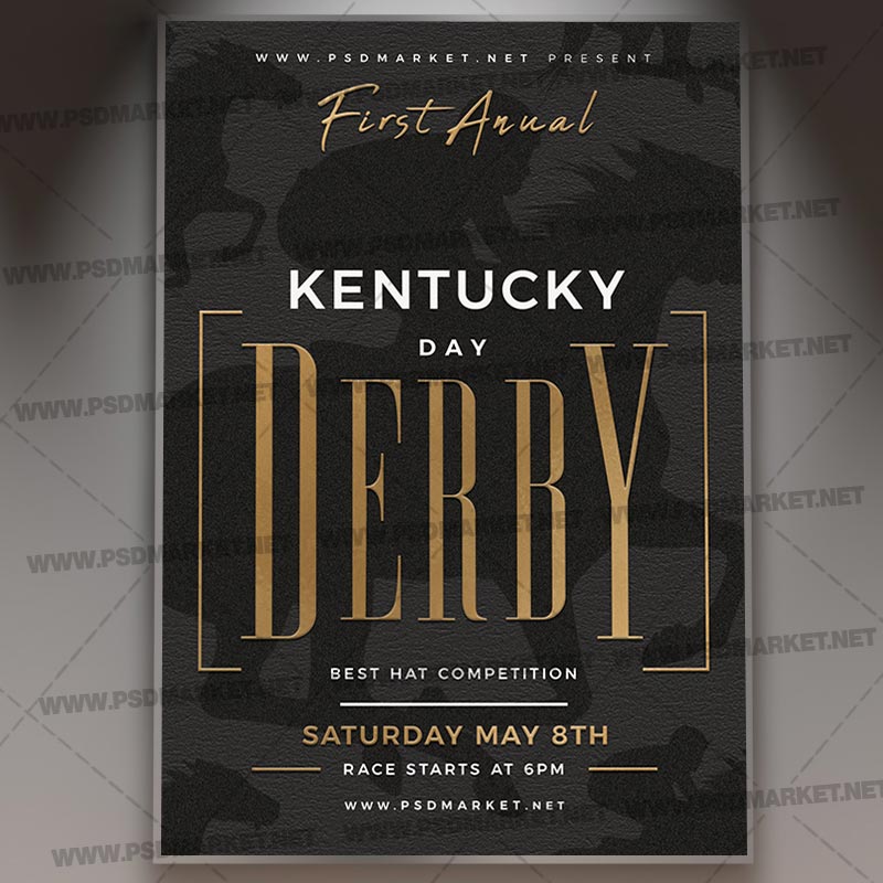 derby_flyer_psd_psdmarket_1.jpg Download Derby Flyer - PSD Template