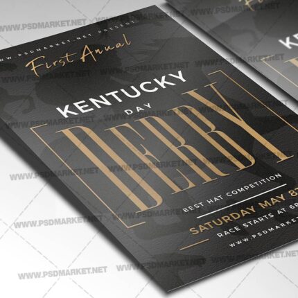 Download Derby Flyer - PSD Template-2