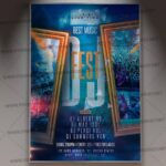 Download Dj Fest Flyer - PSD Template