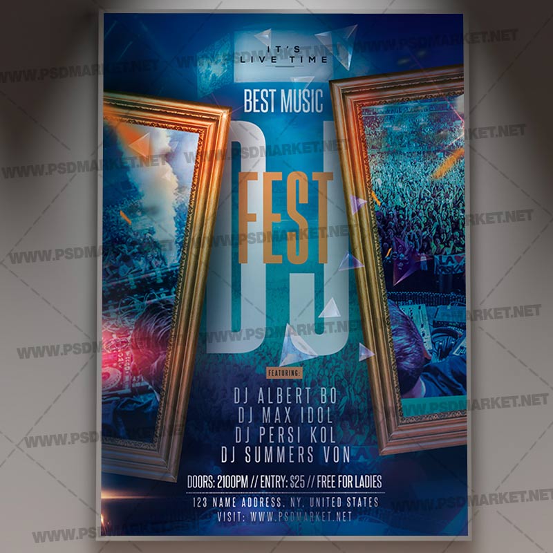dj_fest_flyer_psd_psdmarket_1.jpg Download Dj Fest Flyer - PSD Template