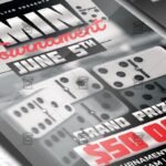 Download Dominoes Tournament PSD Flyer Template Now
