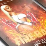 Download Fire Bash PSD Flyer Template Now