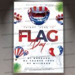 Download Flag Day Party Flyer - PSD Template
