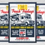 Download Food Truck Fridays PSD Flyer Template Now