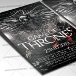 Download Game Of Thrones Flyer - PSD Template-2