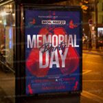 Download Memorial Day Club Party Flyer - PSD Template-3