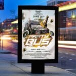 Download Party Bus Night PSD Flyer Template Now