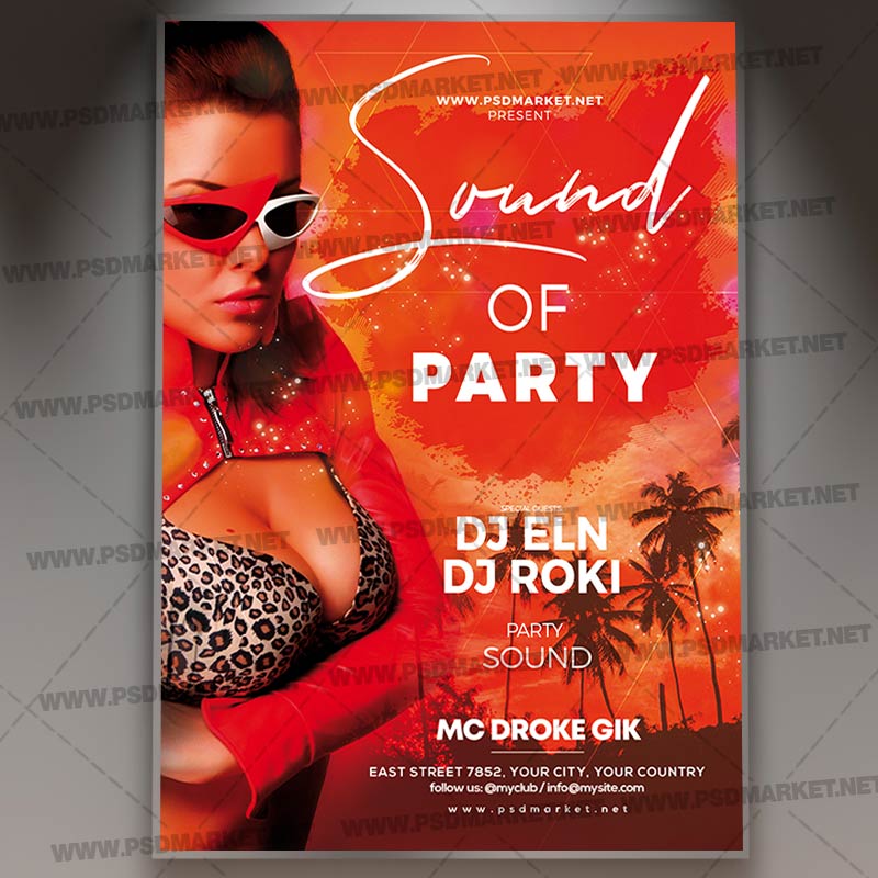 sound_of_party_flyer_psd_psdmarket_1.jpg Download Sound Of Party Flyer - PSD Template