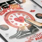 Download Speed Dating Party PSD Flyer Template Now