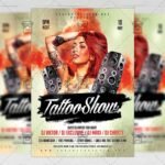 Download Tattoo Show PSD Flyer Template Now