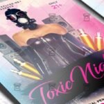 Download Toxic Night PSD Flyer Template Now