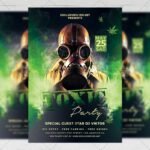 Download Toxic Party PSD Flyer Template Now