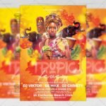 Download Tropic Fever PSD Flyer Template Now