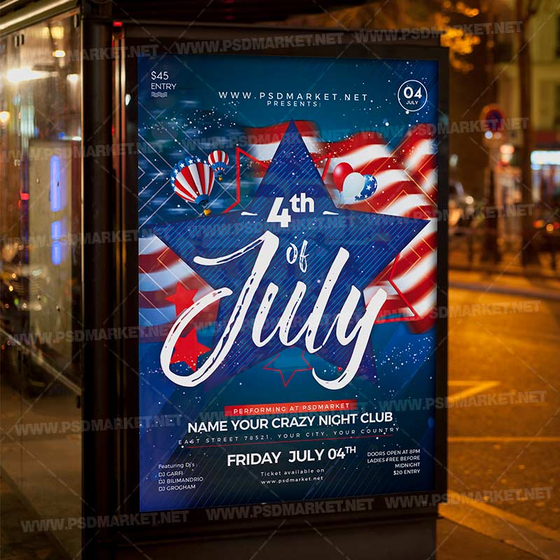 4_th_of_july_party_flyer_psd_psdmarket_3.jpg Download 4th of July Party Flyer - PSD Template-3