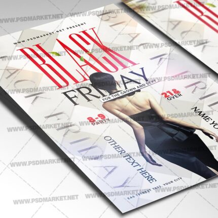 Download Black Friday Party Flyer - PSD Template-2