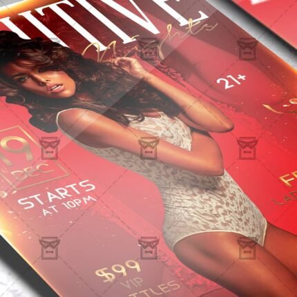 Download Executive Night PSD Flyer Template Now