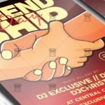 Download Friendship Day Celebration PSD Flyer Template Now