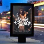 Download Girls Party Night PSD Flyer Template Now